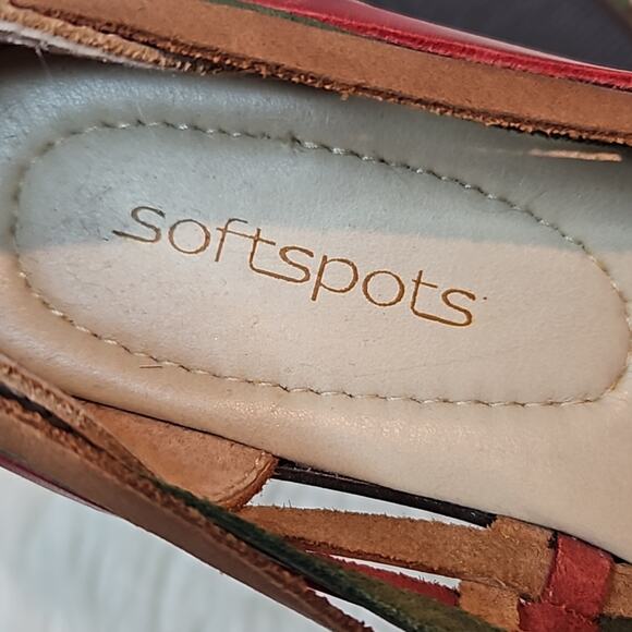 Softspots Women's Trinidad Flat Shoes Multicolor - Picture 5 of 6